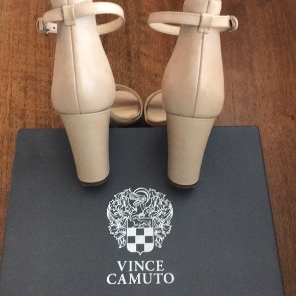 Vince Camuto Nude Ankle Strap Sandal - Picture 3 of 6